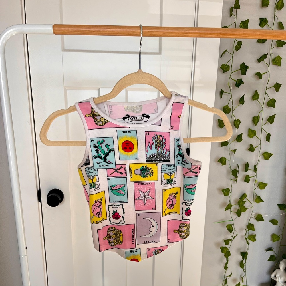 Mexican Bingo Crop Top